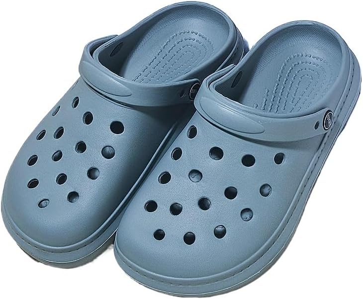 Шлепанцы EVA - Летние пляжные туфли с противоскользящей подошвой - Прочные, водостойкие, с толстой подошвой, стильный повседневный дизайн для пар - Идеальны для активного отдыха на природе Clolinde, ярко-синий
Шлепанцы EVA - Летние пляжные туфли с противоскользящей подошвой - Прочные, водостойкие, с толстой подошвой, стильный повседневный дизайн для пар - Идеальны для активного отдыха на природе Clolinde, ярко-синий