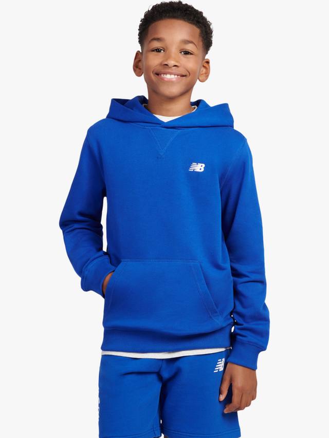 Детский худи с маленьким логотипом из френч-терри New Balance, Team Royal
Детский худи с маленьким логотипом из френч-терри New Balance, Team Royal