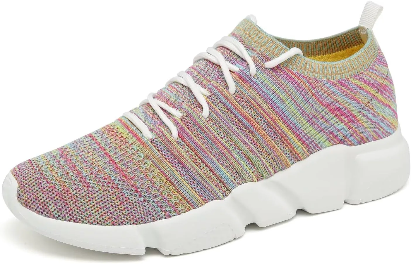 Кроссовки GSLMOLN для мужчин и женщин, мода, унисекс, без шнурков, с носком из трикотажа, мягкой подошвой, дышащие, легкие, повседневные для ходьбы, мультиколор
Кроссовки GSLMOLN для мужчин и женщин, мода, унисекс, без шнурков, с носком из трикотажа, мягкой подошвой, дышащие, легкие, повседневные для ходьбы, мультиколор