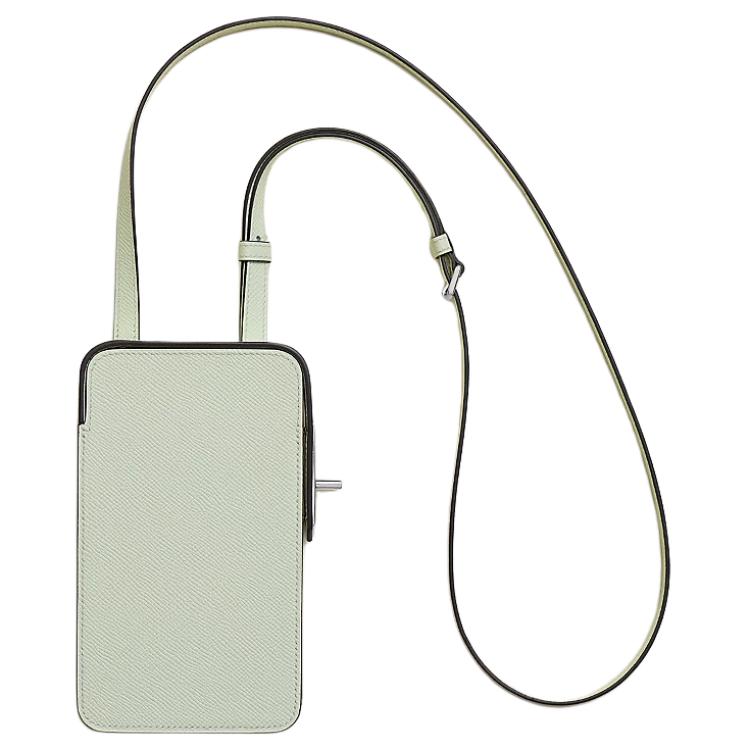 HERMES Сумка для телефона из эпсомской кожи для женщин Bubble Green Hac A Bo
HERMES Сумка для телефона из эпсомской кожи для женщин Bubble Green Hac A Bo