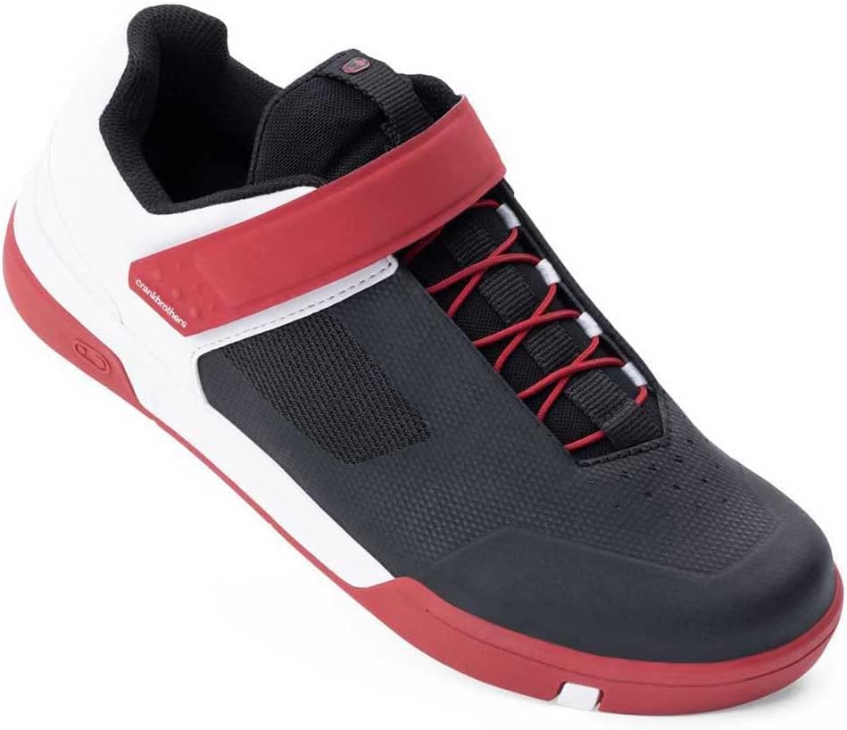 Велотуфли Crankbrothers Stamp Speed Lace для взрослых, унисекс, плоская подошва, MTB, белый/черный/красный
Велотуфли Crankbrothers Stamp Speed Lace для взрослых, унисекс, плоская подошва, MTB, белый/черный/красный