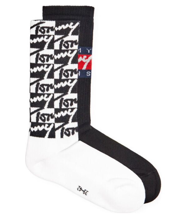 Носки мужские Tommy Jeans с принтом 2 пары, черный/белый
Носки мужские Tommy Jeans с принтом 2 пары, черный/белый