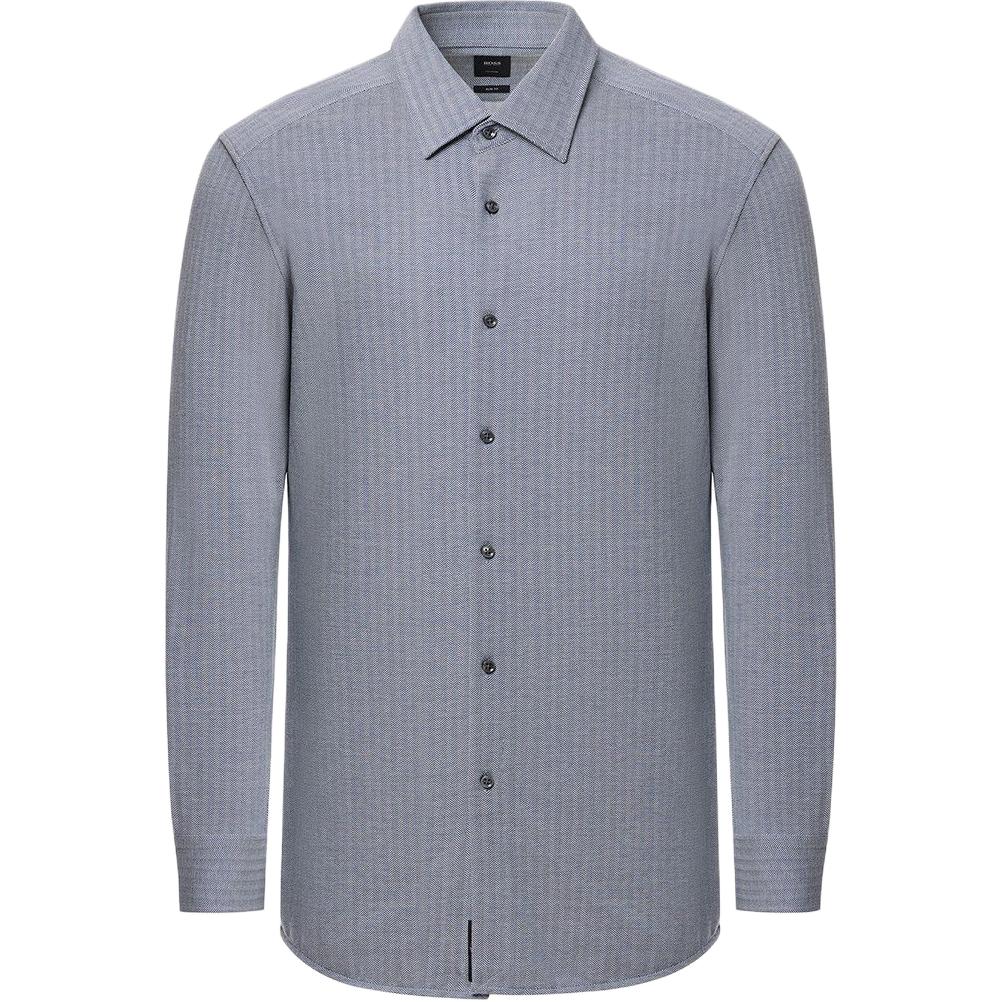 Hugo Boss Мужская рубашка темно-серого цвета
Hugo Boss Мужская рубашка темно-серого цвета