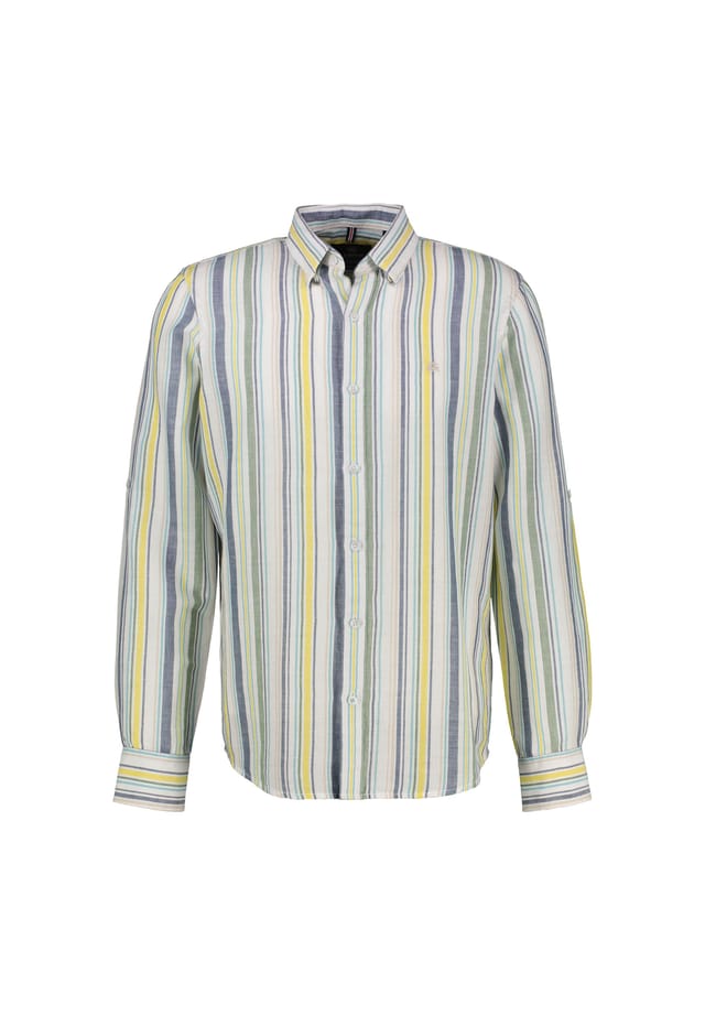 Полосатая рубашка с длинными рукавами из смеси льна и хлопка. Lerros, белый
Полосатая рубашка с длинными рукавами из смеси льна и хлопка. Lerros, белый