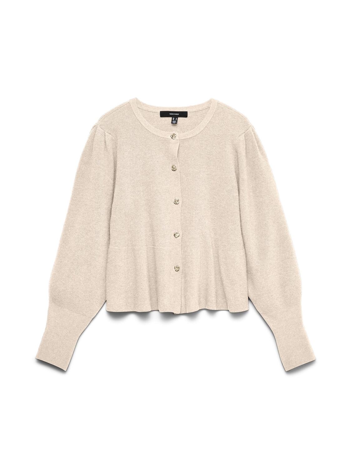 VERO MODA Кардиган 'VMLight' вязаный в цвете Off White
VERO MODA Кардиган 'VMLight' вязаный в цвете Off White