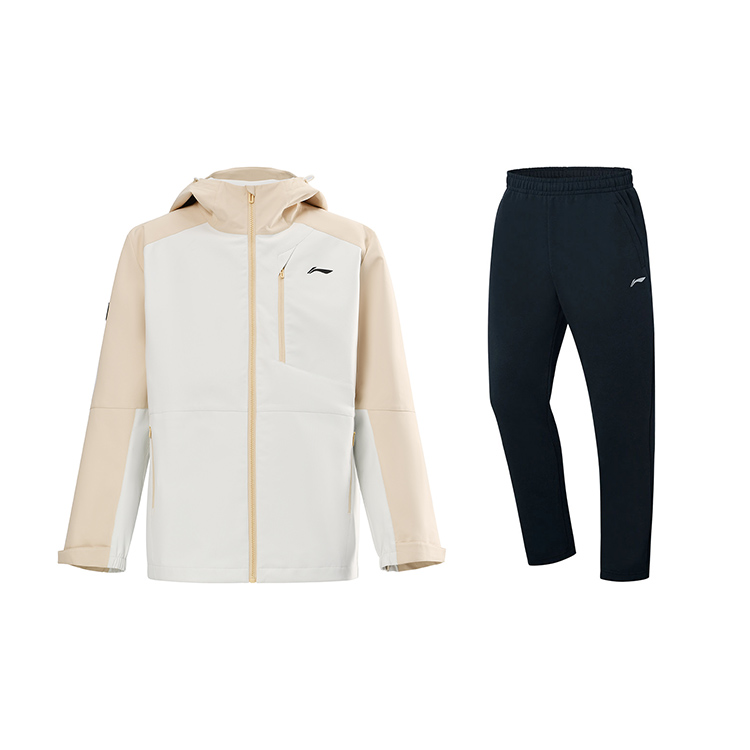 LiNing Повседневная спортивная одежда унисекс, clothing sets (custard top+черный bottom)
LiNing Повседневная спортивная одежда унисекс, clothing sets (custard top+черный bottom)