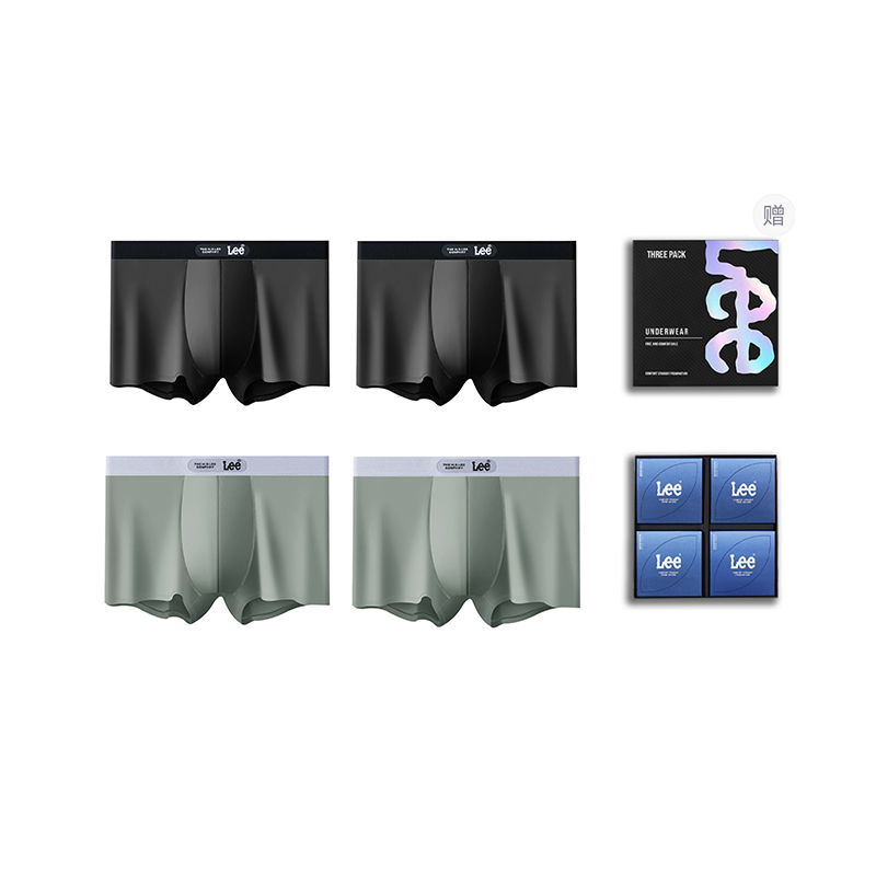 Lee Подарочные боксы мужского белья 4 шт
Lee Подарочные боксы мужского белья 4 шт