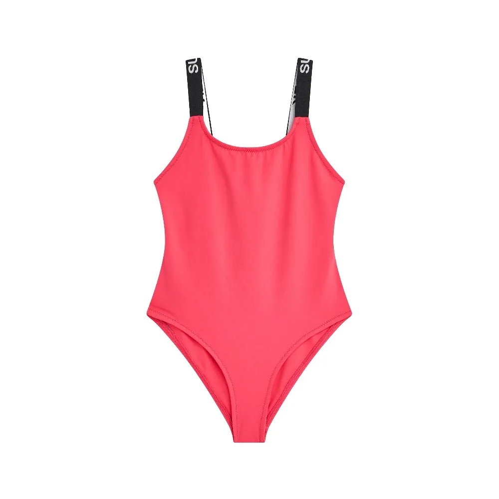 Слитный купальник Sundek с бретелями с логотипом, розовый
Слитный купальник Sundek с бретелями с логотипом, розовый