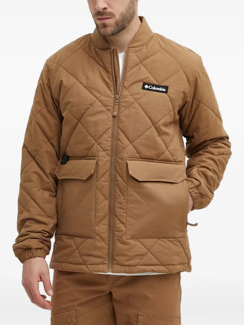 Стеганый бомбер Rad Padded Columbia, коричневый
Стеганый бомбер Rad Padded Columbia, коричневый