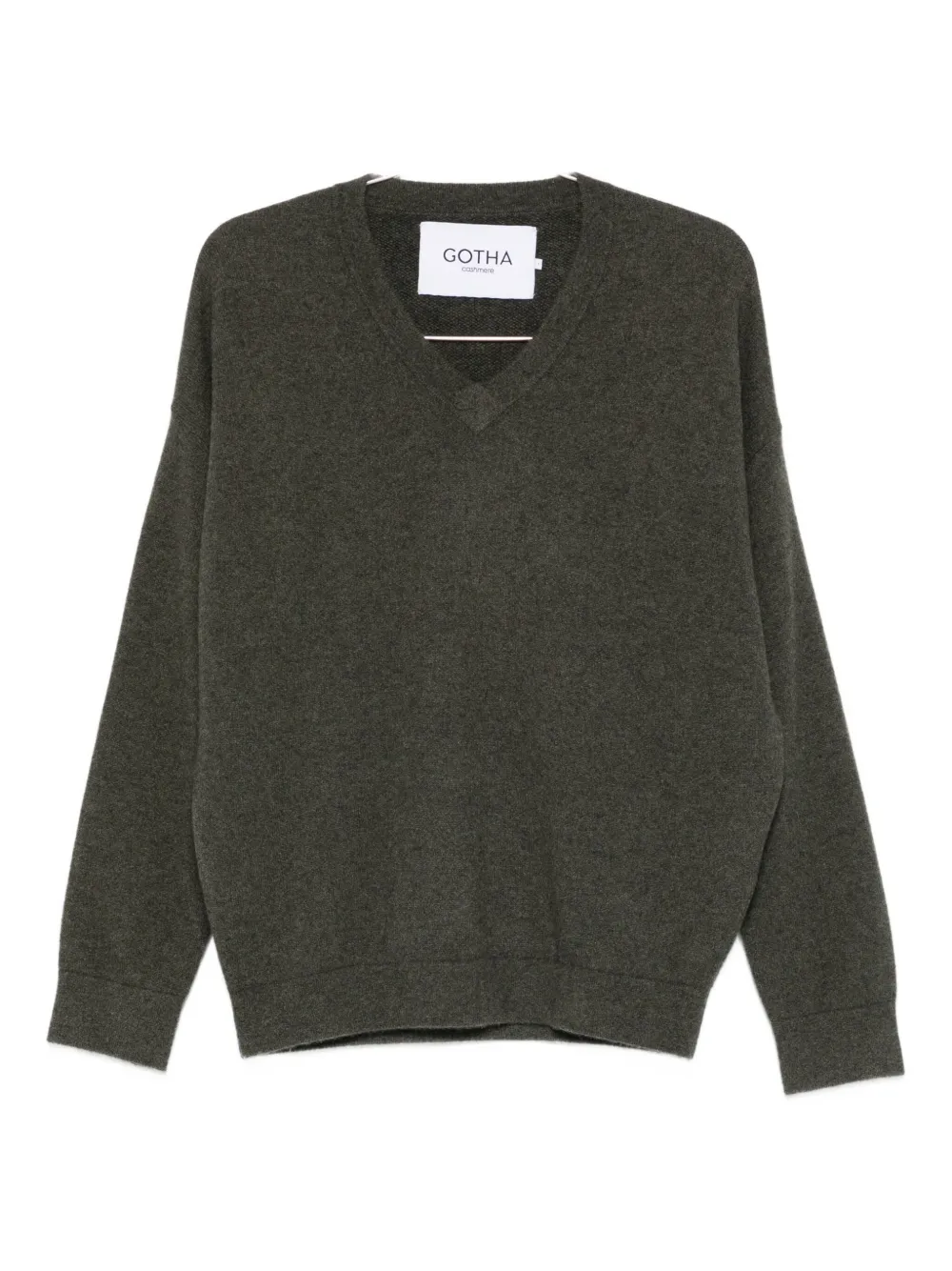 Свитер с V-образным вырезом Gotha, зеленый
Свитер с V-образным вырезом Gotha, зеленый