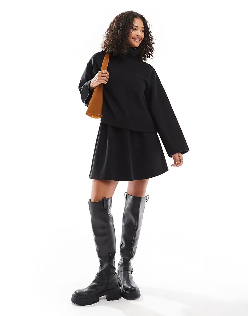 Супермягкое двухслойное мини-платье 2 в 1 черного цвета ASOS DESIGN
Супермягкое двухслойное мини-платье 2 в 1 черного цвета ASOS DESIGN