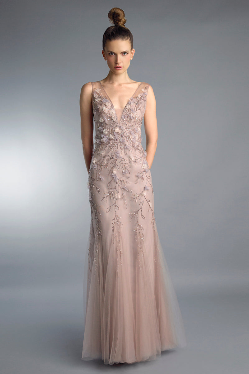 Платье без рукавов с цветочным принтом и бисером Basix Black Label, лиловый
Платье без рукавов с цветочным принтом и бисером Basix Black Label, лиловый