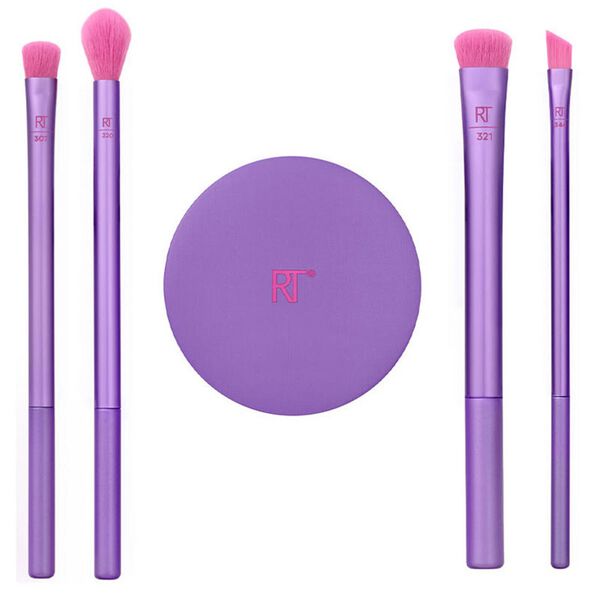 Набор: кисти для макияжа глаз, 4 шт. Real Techniques Afterglow
Набор: кисти для макияжа глаз, 4 шт. Real Techniques Afterglow