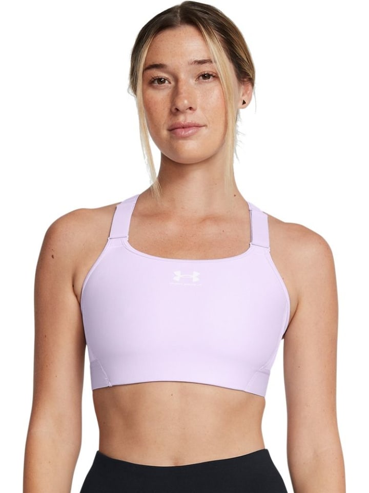 Спортивный бюстгальтер Under Armour, фиолетовый
Спортивный бюстгальтер Under Armour, фиолетовый