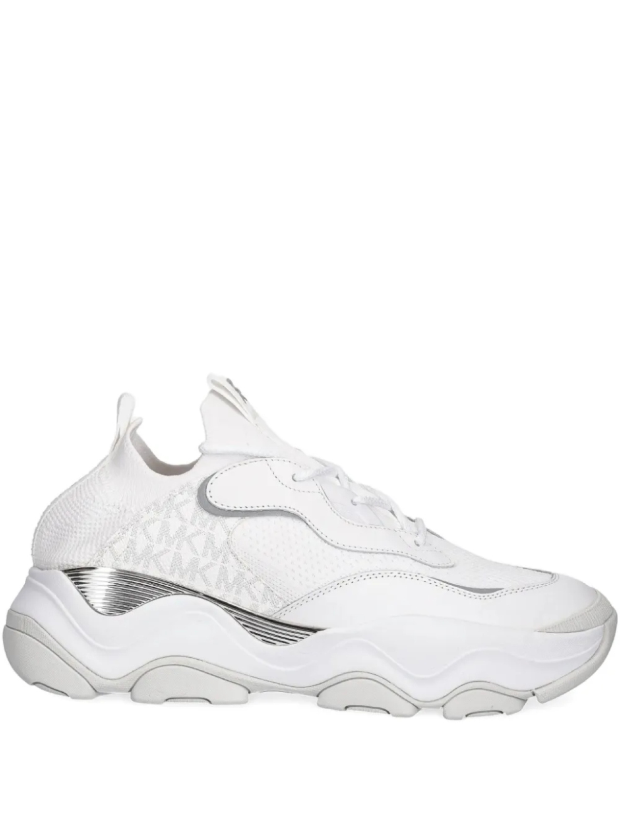 Массивные кроссовки Atlas на шнуровке Michael Kors, белый 
Массивные кроссовки Atlas на шнуровке Michael Kors, белый