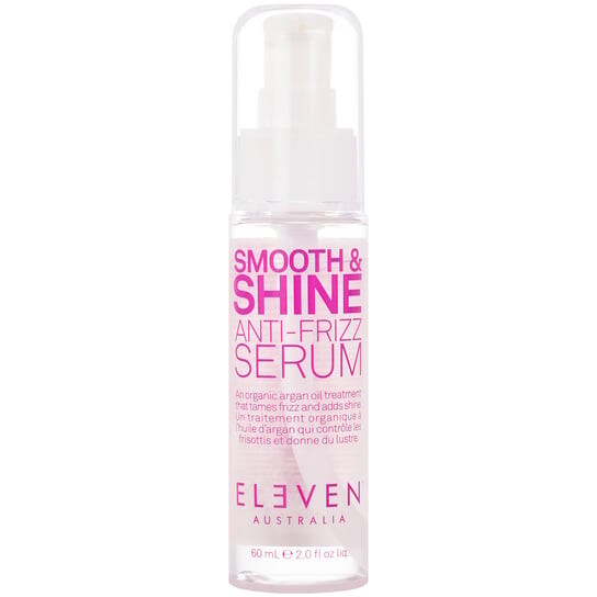 Сыворотка для блестящих и разглаживающих волос, увлажняет и ухаживает, 60 мл Eleven Australia, Smooth & Shine Anti-Frizz
Сыворотка для блестящих и разглаживающих волос, увлажняет и ухаживает, 60 мл Eleven Australia, Smooth & Shine Anti-Frizz