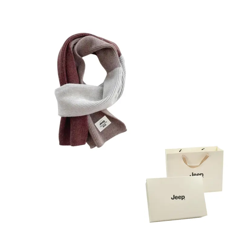 Вязаный шарф Unisex Jeep, zhu коричневый mocha серый
Вязаный шарф Unisex Jeep, zhu коричневый mocha серый
