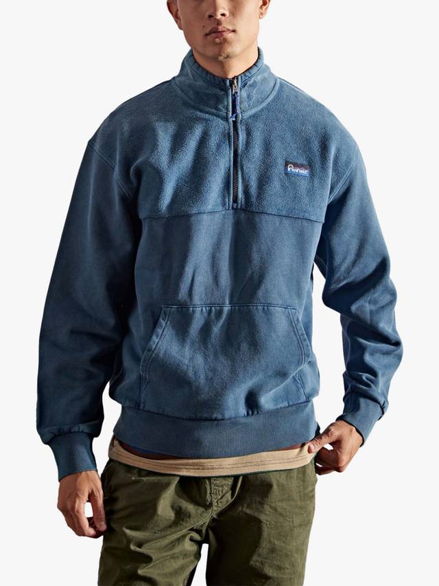 Стираный свитшот с панелями и воротником-воронкой Penfield, Navy Blazer
Стираный свитшот с панелями и воротником-воронкой Penfield, Navy Blazer