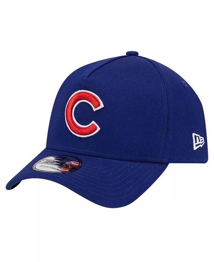 Мужская регулируемая кепка Royal Chicago Cubs Team Color A-Frame 9FORTY New Era, синий
Мужская регулируемая кепка Royal Chicago Cubs Team Color A-Frame 9FORTY New Era, синий