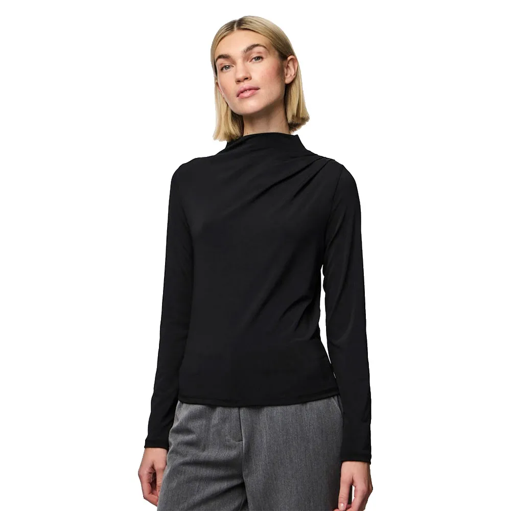 Лонгслив Pieces Madison, черный 
Лонгслив Pieces Madison, черный