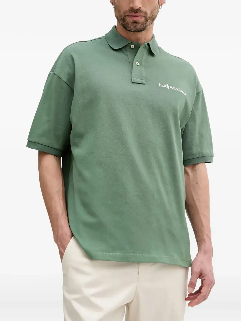 Рубашка поло с вышитым логотипом POLO RALPH LAUREN, зеленый
Рубашка поло с вышитым логотипом POLO RALPH LAUREN, зеленый