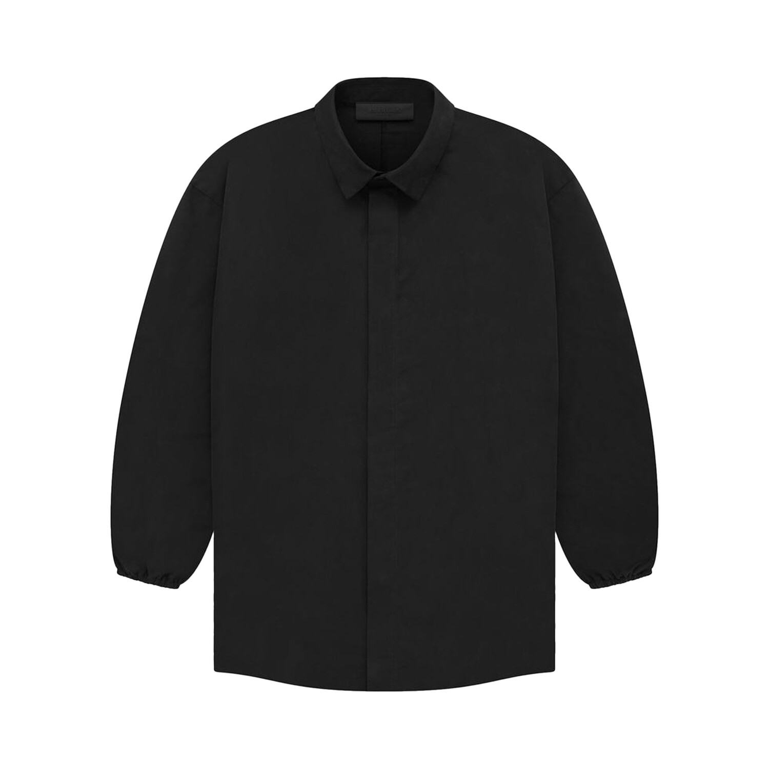 Рубашка на пуговицах Fear of God Essentials, черная
Рубашка на пуговицах Fear of God Essentials, черная