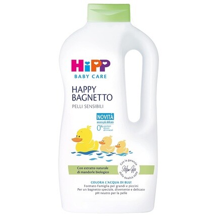HiPP Baby Care Happy Bath Детский гель для душа семейный размер для чувствительной кожи с нейтральным pH и натуральным органическим экстрактом миндаля 1000 мл
HiPP Baby Care Happy Bath Детский гель для душа семейный размер для чувствительной кожи с нейтральным pH и натуральным органическим экстрактом миндаля 1000 мл