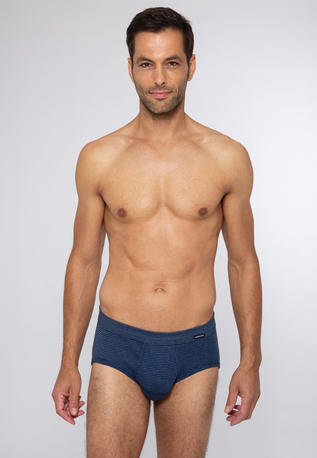Трусы / трусы, упаковка из 3 джинсов в тонкую рубчику AMMANN, синий
Трусы / трусы, упаковка из 3 джинсов в тонкую рубчику AMMANN, синий