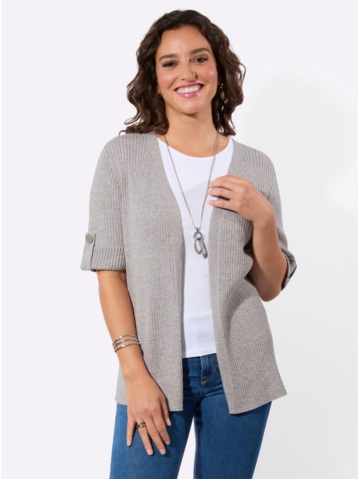 Кардиган в цвете серо-белый меланж WITT WEIDEN
Кардиган в цвете серо-белый меланж WITT WEIDEN