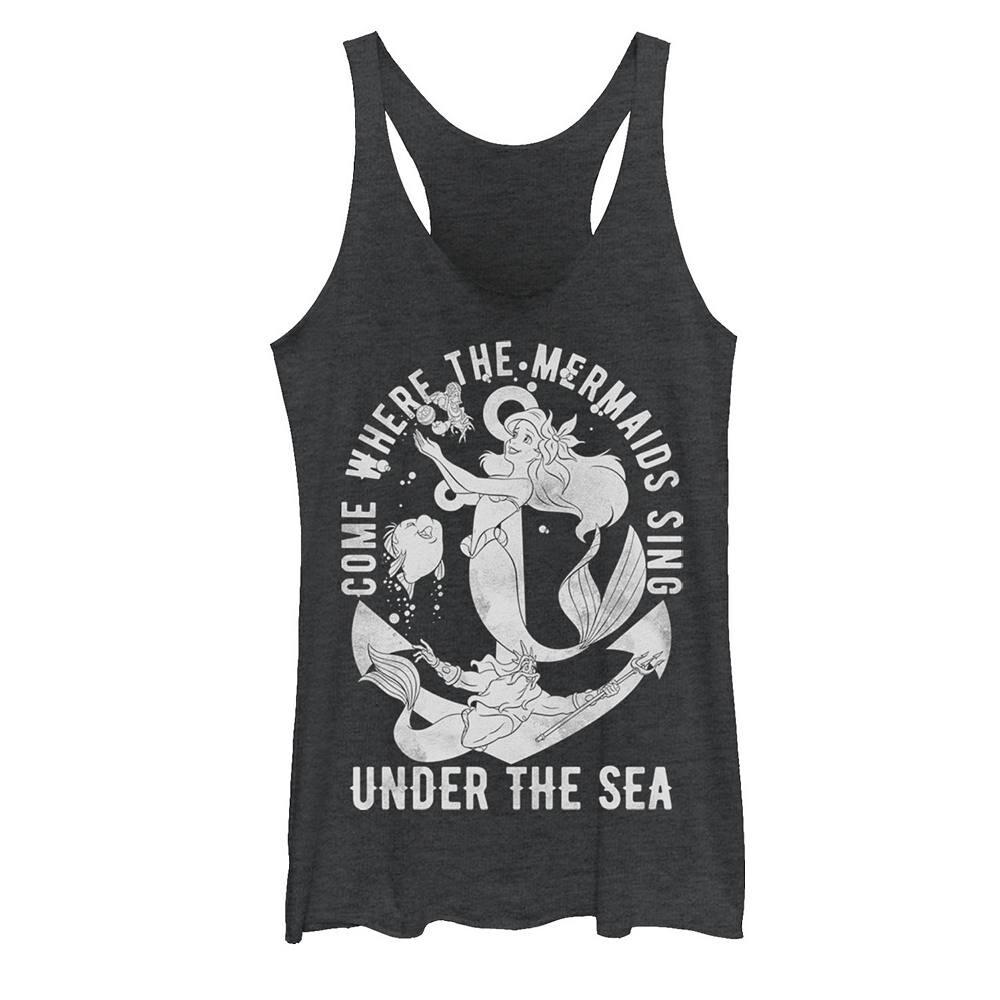 Майка Ariel Anchor Under The Sea для юниоров из мультфильма «Русалочка» Диснея Licensed Character, цвет Black Heather
Майка Ariel Anchor Under The Sea для юниоров из мультфильма «Русалочка» Диснея Licensed Character, цвет Black Heather