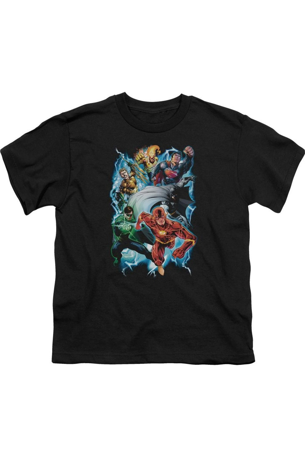 Футболка с коротким рукавом для детей "Лига справедливости Америки: Электрическая команда" Gildan, черный
Футболка с коротким рукавом для детей "Лига справедливости Америки: Электрическая команда" Gildan, черный