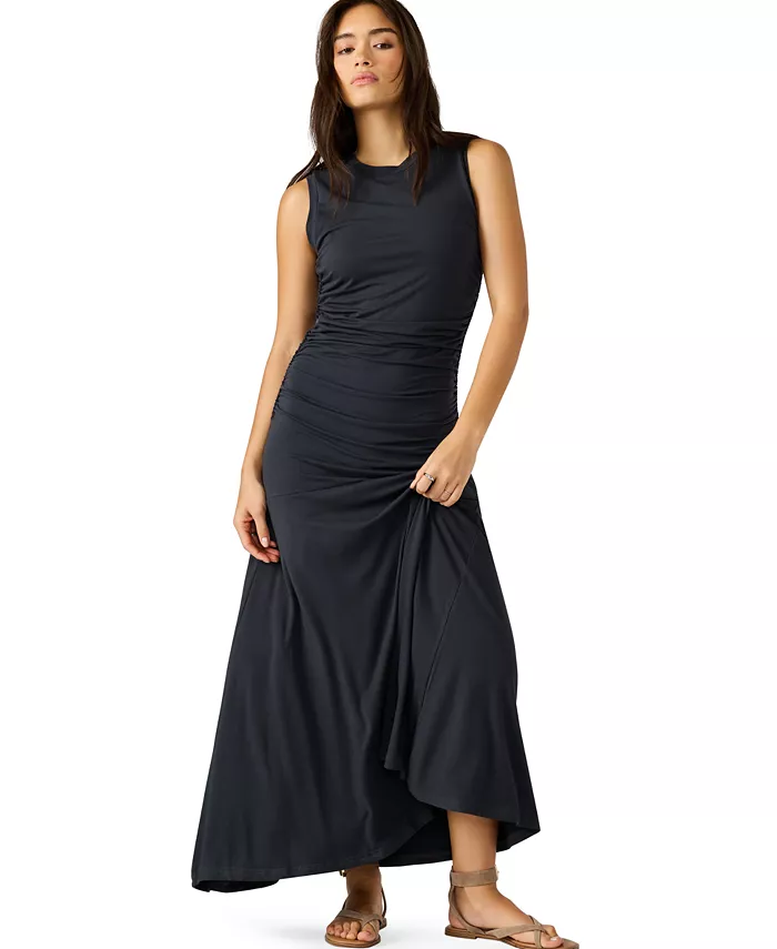 Женское платье без рукавов со сборками Jace Steve Madden, черный
Женское платье без рукавов со сборками Jace Steve Madden, черный