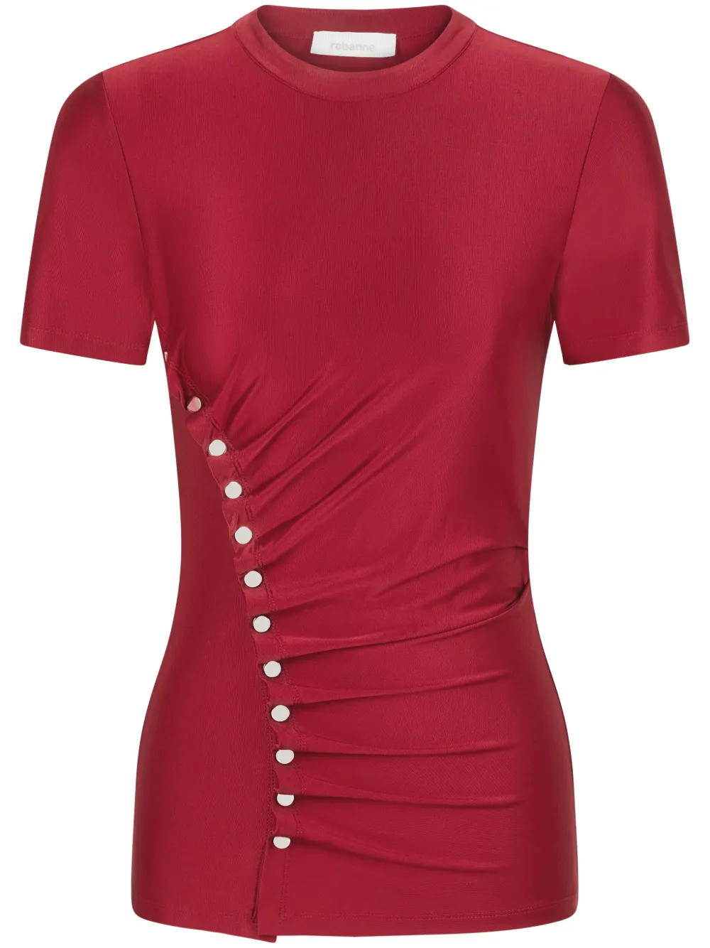 Футболка с драпировкой Rabanne, красный
Футболка с драпировкой Rabanne, красный