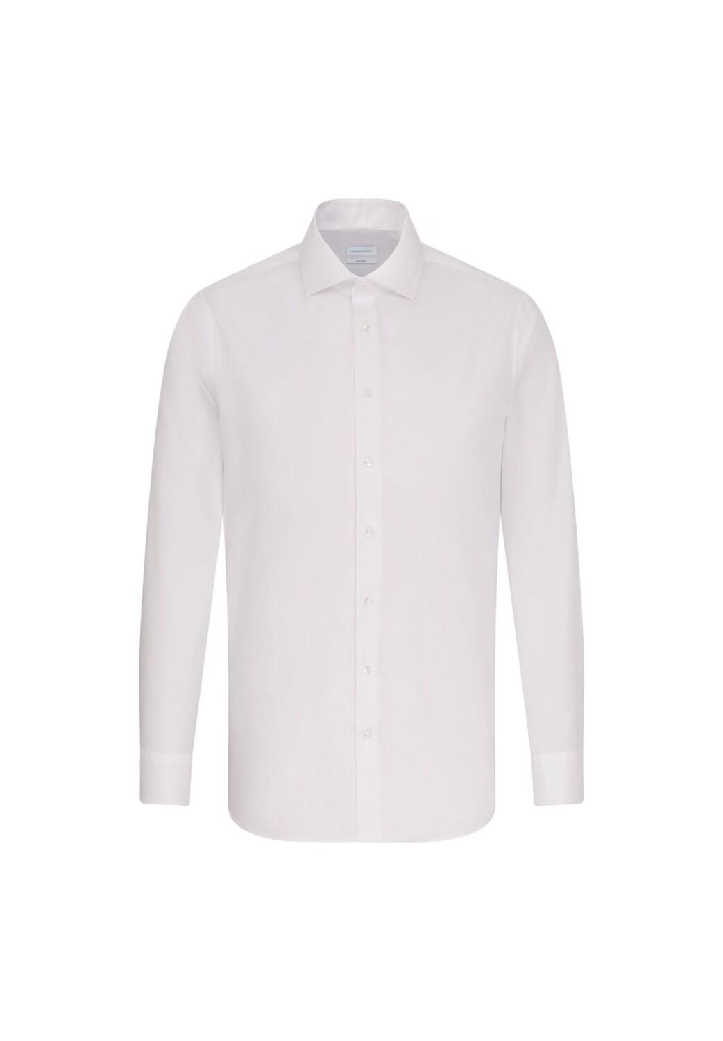 Оксфорд в форме рубашки Seidensticker, белый
Оксфорд в форме рубашки Seidensticker, белый