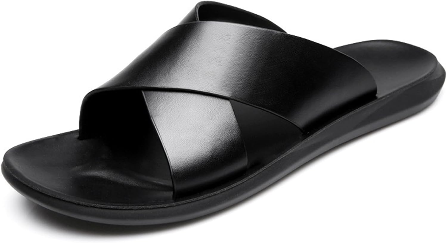 Мужские шлепанцы с перекрестной лямкой, удобные, легкие летние тапочки для дома и улицы Abborora, черный
Мужские шлепанцы с перекрестной лямкой, удобные, легкие летние тапочки для дома и улицы Abborora, черный