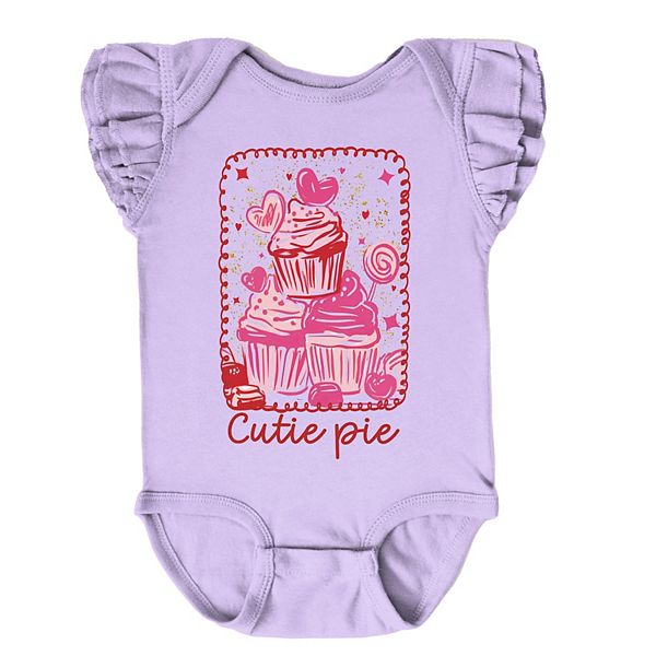 Боди с рукавами-крылышками Cutie pie cupcakes frame The Juniper Shop, Lavender
Боди с рукавами-крылышками Cutie pie cupcakes frame The Juniper Shop, Lavender