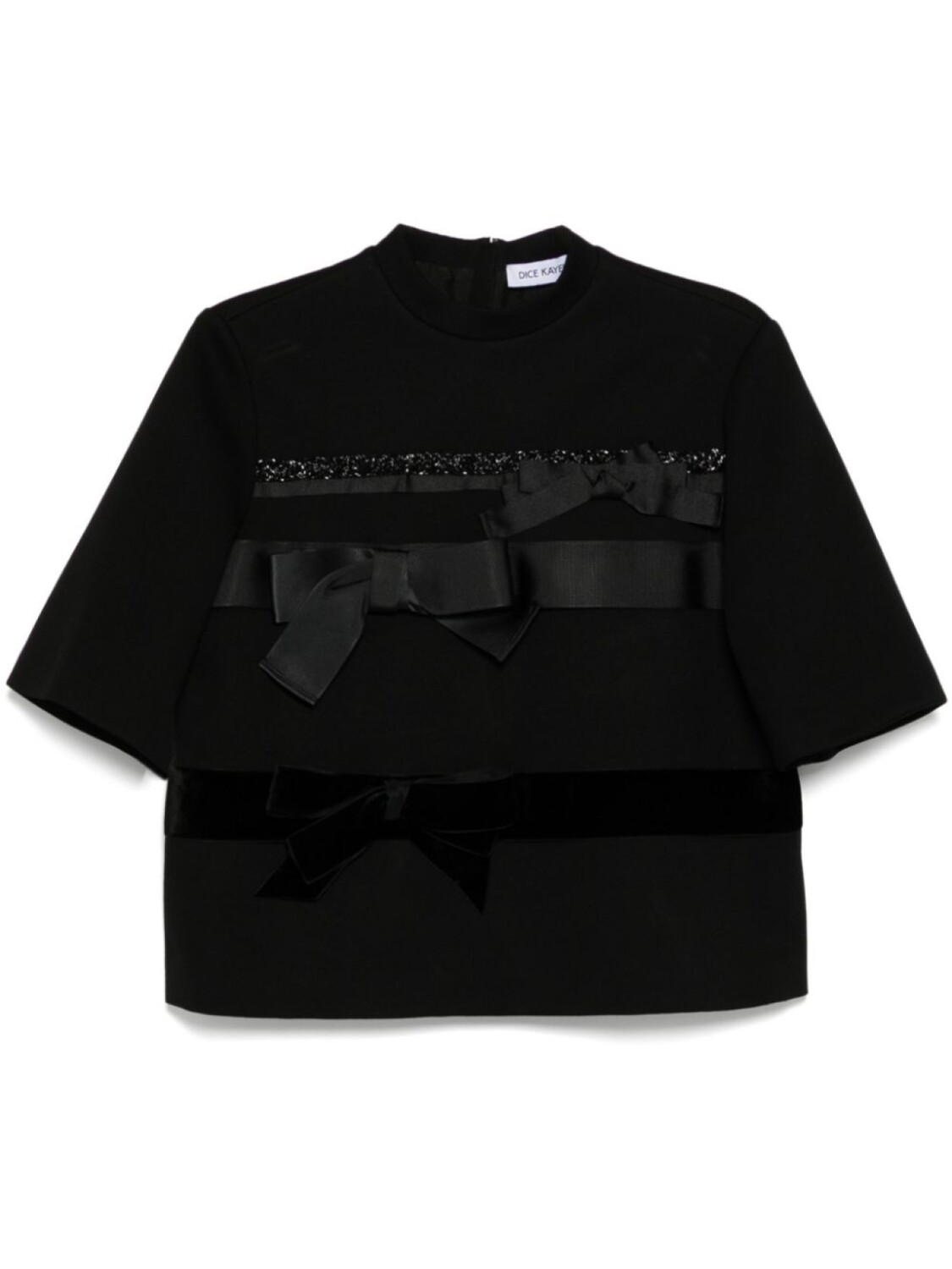 Футболка с бантом Dice Kayek, черный
Футболка с бантом Dice Kayek, черный