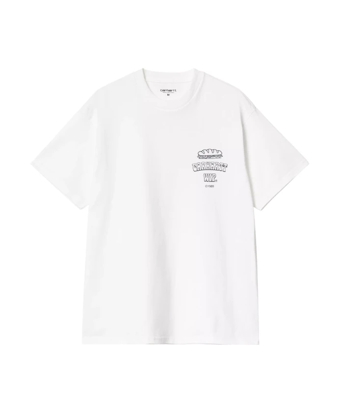 Футболка с изображением сэндвича Carhartt Wip, белый
Футболка с изображением сэндвича Carhartt Wip, белый