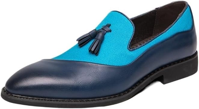 Мужские классические кожаные лоферы Zestrelax, деловые мокасины, без шнурков, повседневные, удобные, для вечеринок и свадеб, синий
Мужские классические кожаные лоферы Zestrelax, деловые мокасины, без шнурков, повседневные, удобные, для вечеринок и свадеб, синий