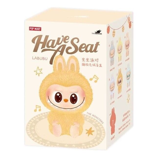 Лабубу Pop Mart The Monsters Labubu 2.0 Have a Seat Sealed Case (1 Blind Box)
Лабубу Pop Mart The Monsters Labubu 2.0 Have a Seat Sealed Case (1 Blind Box)