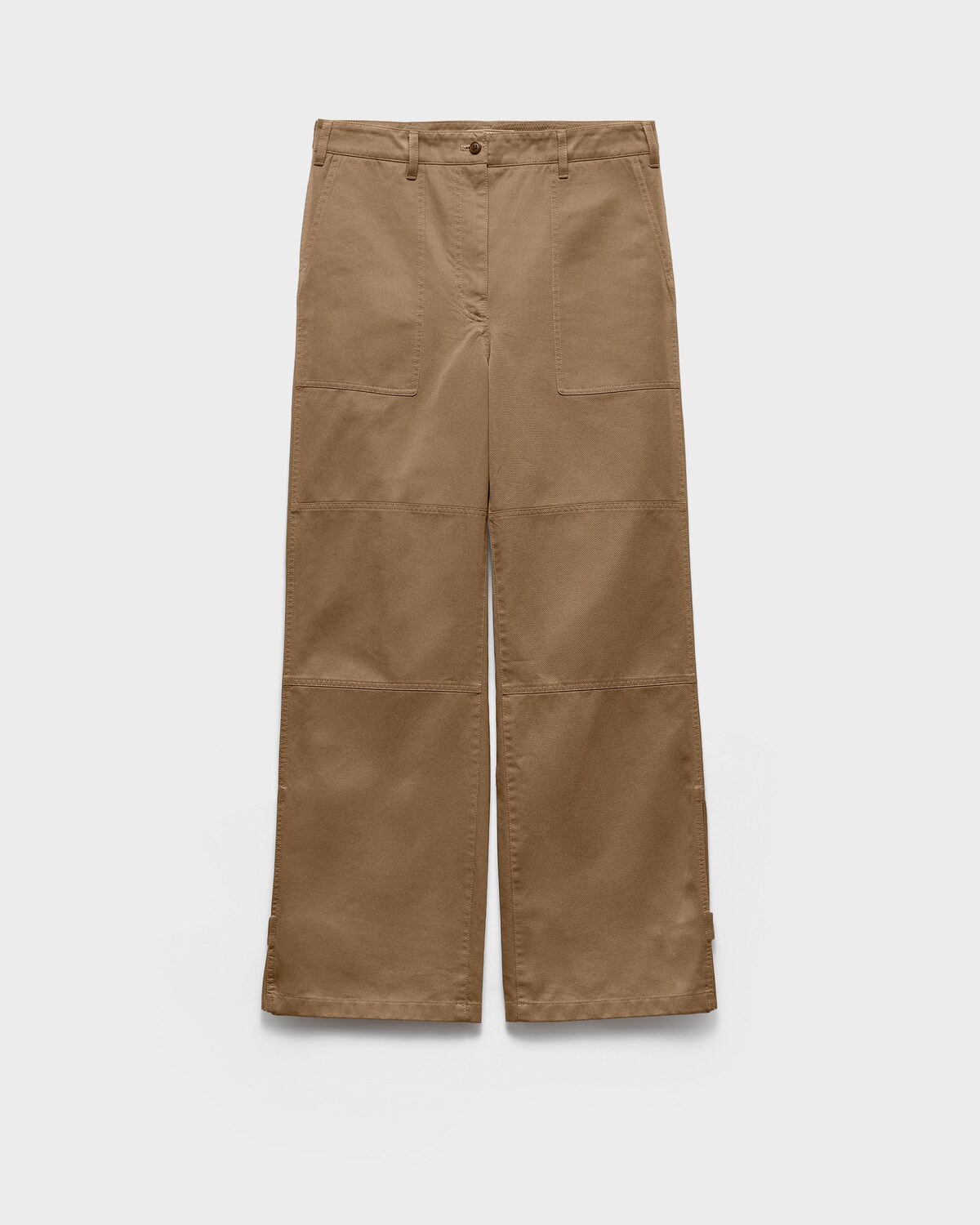 Брюки чинос широкого кроя Prada, серый
Брюки чинос широкого кроя Prada, серый