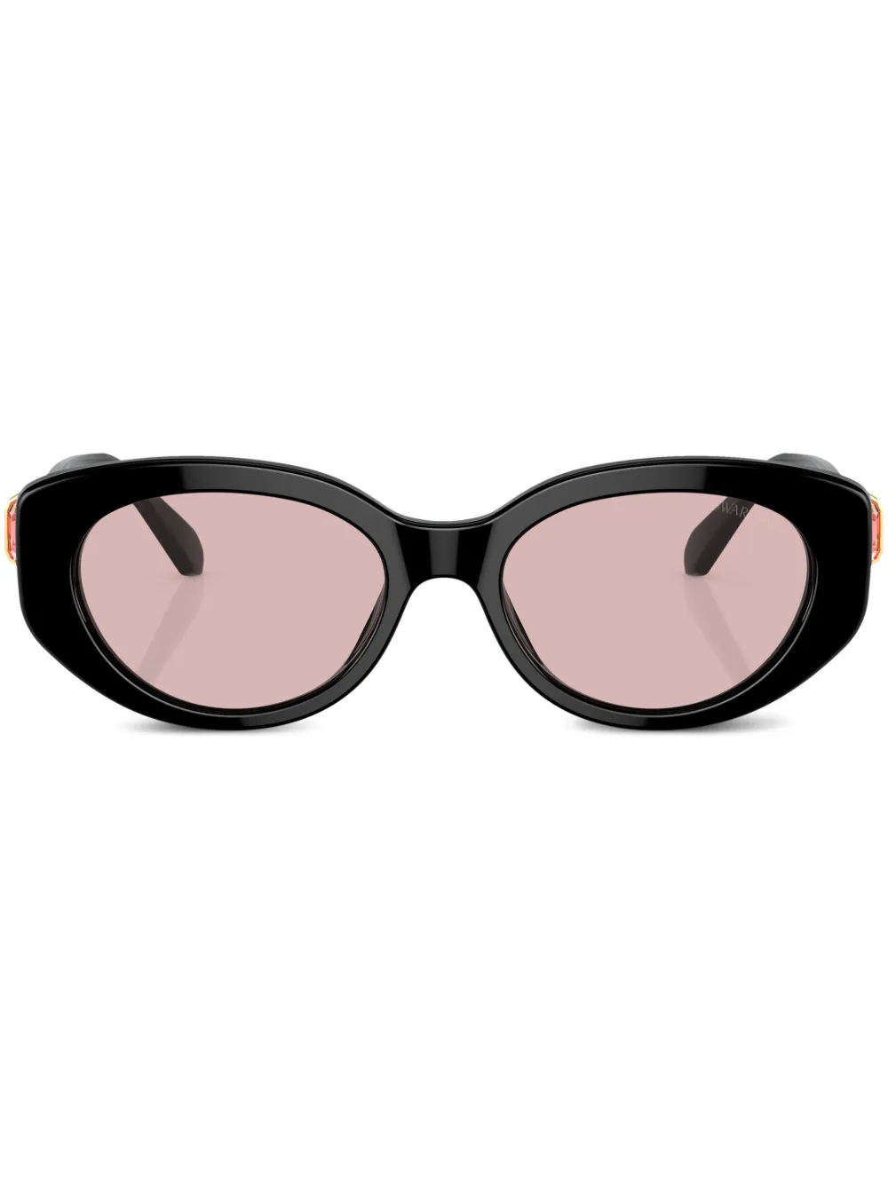 Солнцезащитные очки в оправе 'кошачий глаз' с кристаллами Swarovski, черный
Солнцезащитные очки в оправе 'кошачий глаз' с кристаллами Swarovski, черный