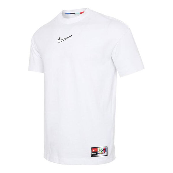 Футболка men's logo embroidered woven label training sports short sleeve white t-shirt Nike, белый
Футболка men's logo embroidered woven label training sports short sleeve white t-shirt Nike, белый