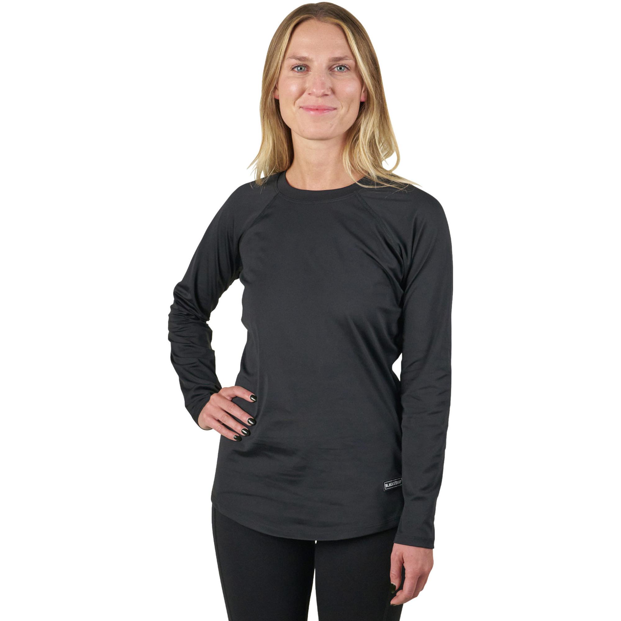 Женский всесезонный базовый топ Skyliner с круглым вырезом Blackstrap, Black
Женский всесезонный базовый топ Skyliner с круглым вырезом Blackstrap, Black