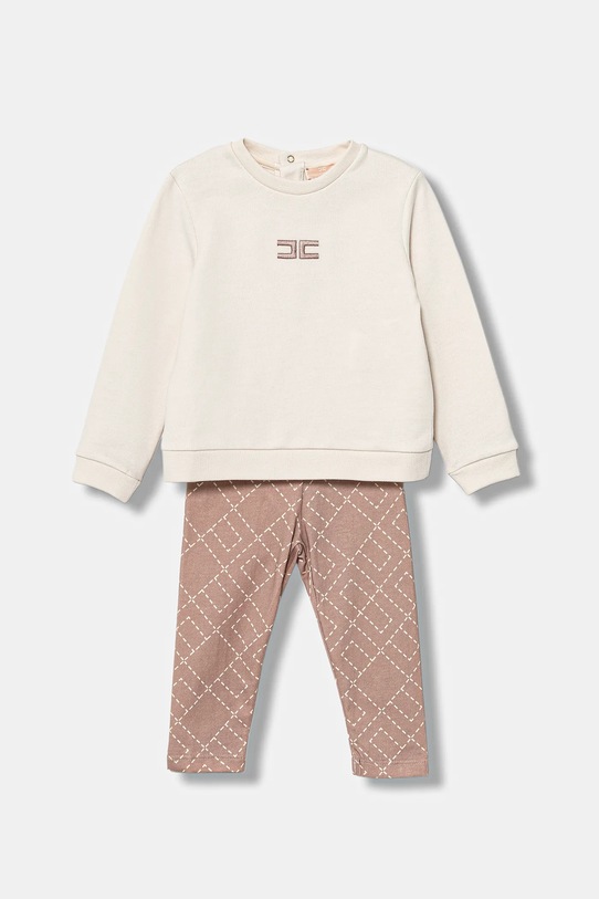 Комплект для новорожденного Elisabetta Franchi, бежевый
Комплект для новорожденного Elisabetta Franchi, бежевый