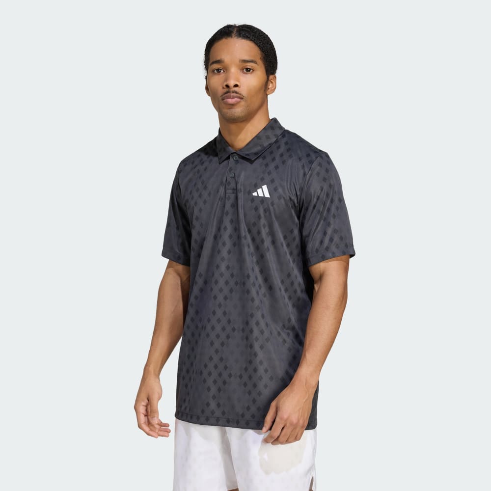Спортивная футболка Adidas Club Tennis Climacool Graphic Polo Shirt, цвет Carbon/Black
Спортивная футболка Adidas Club Tennis Climacool Graphic Polo Shirt, цвет Carbon/Black