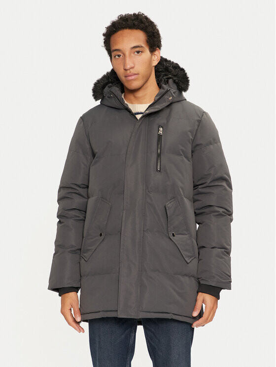 Пуховик стандартного кроя Brave Soul, серый
Пуховик стандартного кроя Brave Soul, серый