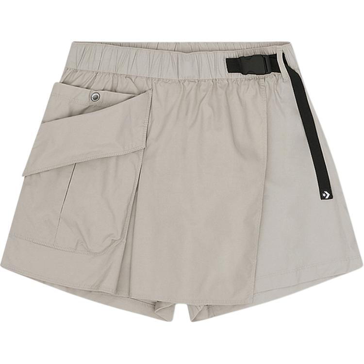 Мини-юбка-шорты с поясом Converse, серый
Мини-юбка-шорты с поясом Converse, серый