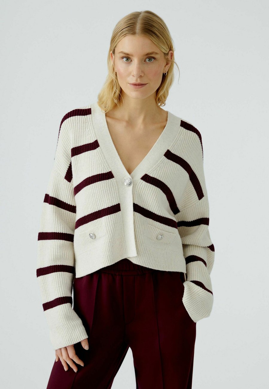 Кардиган Oui Cardigan, White Red/White
Кардиган Oui Cardigan, White Red/White