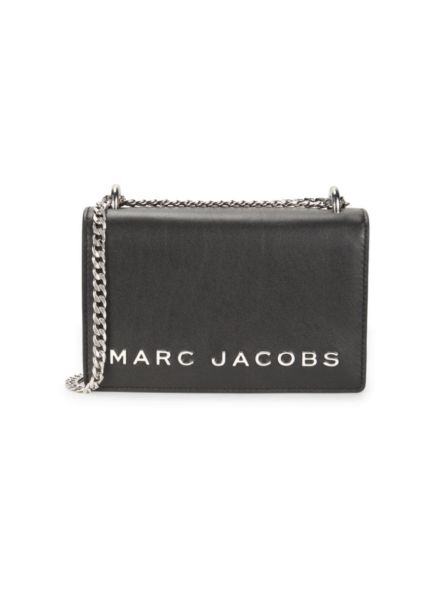 Мини-сумка через плечо Double Take из кожи с логотипом Marc Jacobs, цвет Black Silver
Мини-сумка через плечо Double Take из кожи с логотипом Marc Jacobs, цвет Black Silver